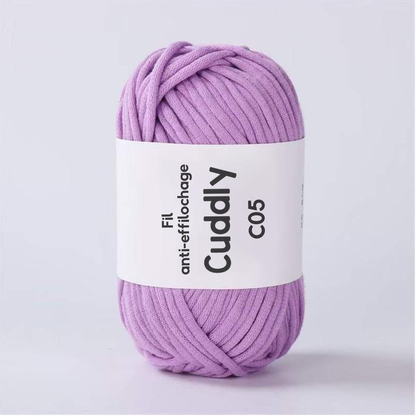 Anti-split crochet yarn