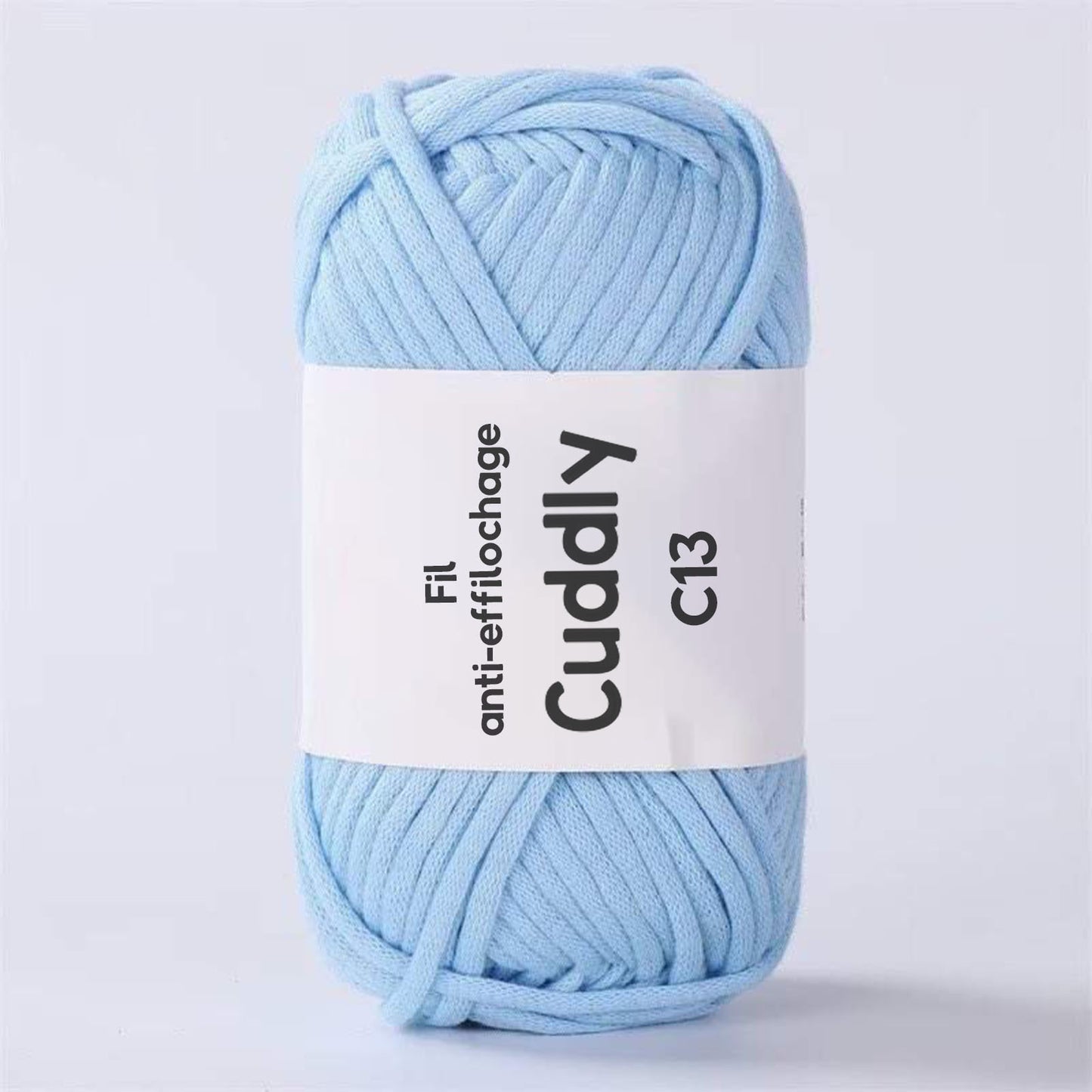 Anti-split crochet yarn